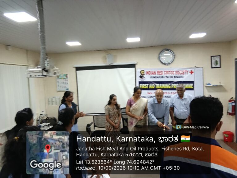 First Aid Training Programme